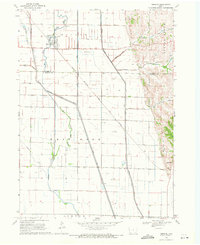 Hornick 1969 topographic map thumbnail