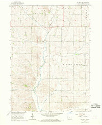 Ida Grove NW 1967 topographic map thumbnail