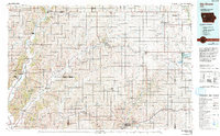 Ida Grove 1985 topographic map thumbnail