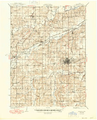 Indianola 1931 topographic map thumbnail