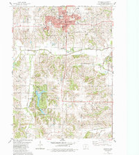 Indianola 1983 topographic map thumbnail