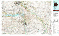 Iowa City topographic map thumbnail