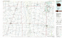 Iowa Great Lakes topographic map thumbnail