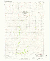 Jesup 1971 topographic map preview