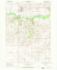 Kalona 1969 topographic map thumbnail
