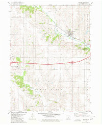 Kellogg 1980 topographic map thumbnail