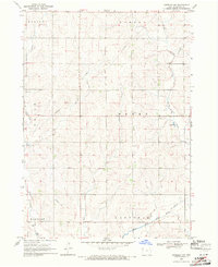 Kingsley NW 1969 topographic map thumbnail