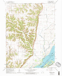 Kingston 1964 topographic map thumbnail