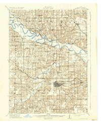 Knoxville 1912 topographic map thumbnail