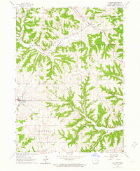 La Motte 1962 topographic map thumbnail