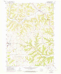 La Motte 1962 topographic map thumbnail
