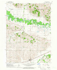 Ladora 1965 topographic map thumbnail