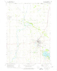 Lake Mills 1972 topographic map thumbnail