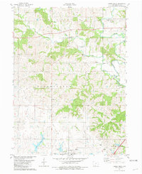 Lamoni North 1981 topographic map thumbnail