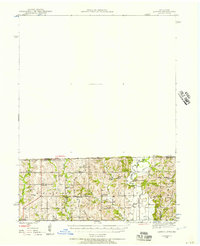 Lamoni 1945 topographic map thumbnail