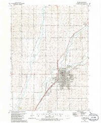 Le Mars 1985 topographic map thumbnail