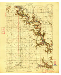 Lehigh 1923 topographic map preview