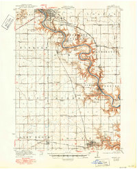 Lehigh 1923 topographic map preview