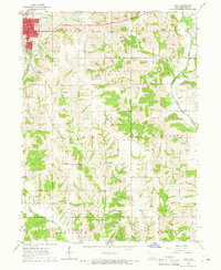 Leon 1964 topographic map thumbnail
