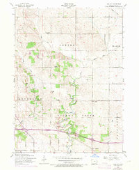 Lime City 1953 topographic map preview