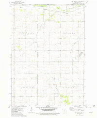 Lime Springs NW 1981 topographic map thumbnail