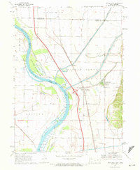 Little Sioux 1970 topographic map thumbnail