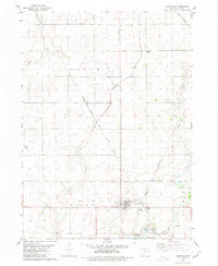 Lohrville 1980 topographic map thumbnail