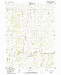 Lorimor South 1983 topographic map thumbnail