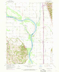 Loveland 1957 topographic map thumbnail