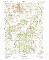 Lovilia 1982 topographic map thumbnail