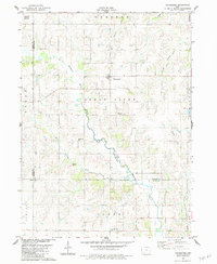 Macksburg 1983 topographic map thumbnail