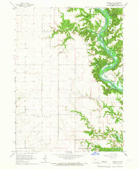 Madrid NW 1965 topographic map thumbnail