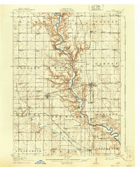 Madrid 1914 topographic map thumbnail
