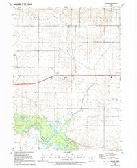Malone 1991 topographic map preview