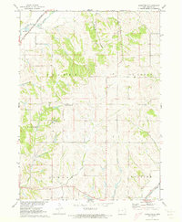 Mapleton SE 1971 topographic map thumbnail