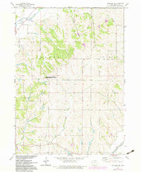 Mapleton SE 1971 topographic map thumbnail
