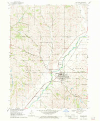 Mapleton 1969 topographic map thumbnail