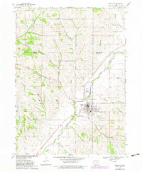 Mapleton 1969 topographic map thumbnail