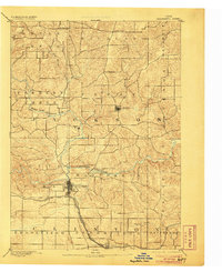 Maquoketa 1891 topographic map thumbnail