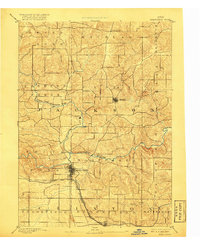 Maquoketa 1891 topographic map thumbnail