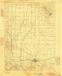 Marion 1889 topographic map preview