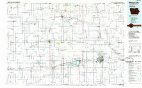Mason City 1985 topographic map thumbnail