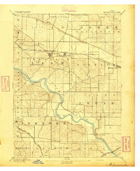 Mechanicsville 1894 topographic map thumbnail