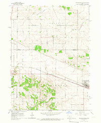 Mechanicsville 1965 topographic map thumbnail