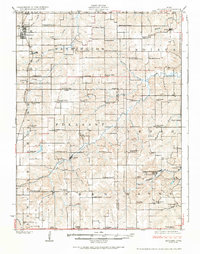 Melcher 1924 topographic map thumbnail