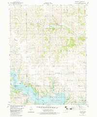 Melrose 1982 topographic map preview