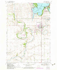 Milford 1970 topographic map thumbnail