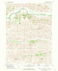 Millersburg 1968 topographic map thumbnail