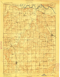 Milo 1910 topographic map thumbnail