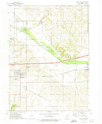 Mitchellville 1972 topographic map thumbnail